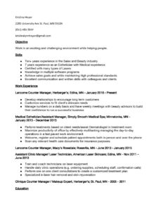 Kristina-Resume | Advanced Dermatology Care