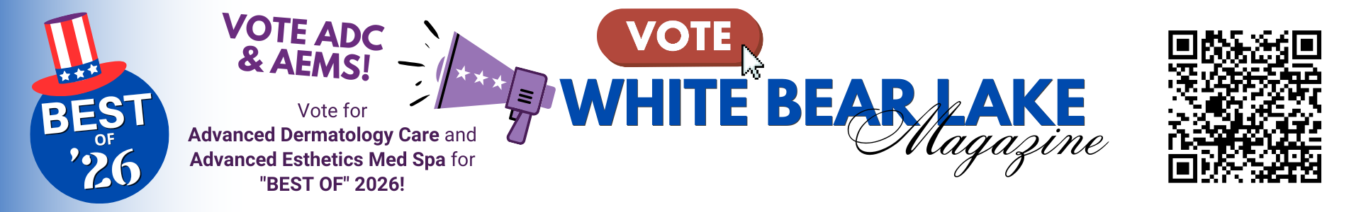 VOTE BEST OF 2026 WHITE BEAR LAKE MAGAZINE!